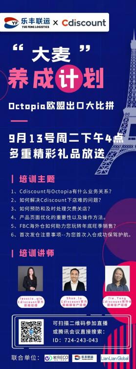樂豐聯(lián)運(yùn)攜手Cdiscount官方，全方位攻克開店、運(yùn)營(yíng)、發(fā)貨三大難題！-樂豐貨運(yùn)｜樂豐國(guó)際貨運(yùn)｜樂豐電商物流